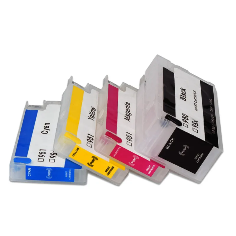 Пустой HP 950 950XL 951 заправка картридж с дугой для Officejet Pro 251dw 276dw 8610 8620 8630 8640 8660 8100 8600