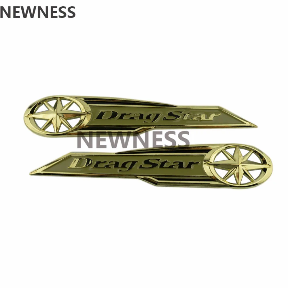 Значок на бензобак мотоцикла Dragstar значок с эмблемой Drag Star наклейки для Yamaha Vstar XVS XV