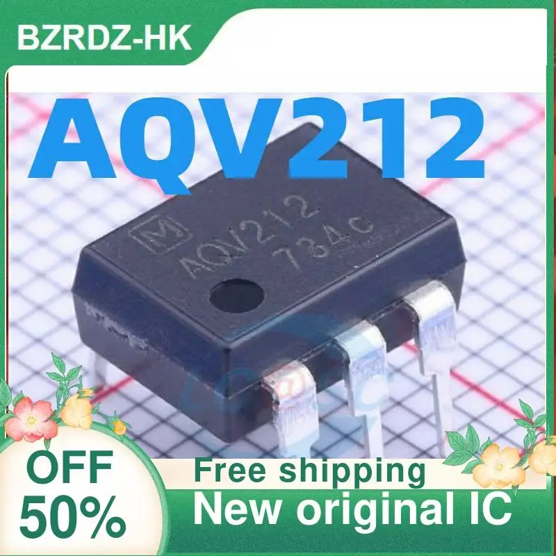 

2-10 шт./лот AQV212 212 DIP-6 60V 600V новый оригинальный IC