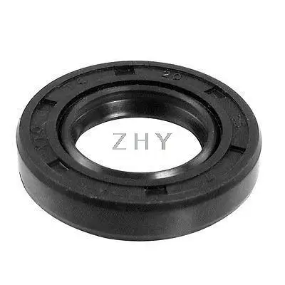 Черный Нитриловый каучук Двойные Губы маслоуплотнительное кольцо TC 20 мм x 35 7