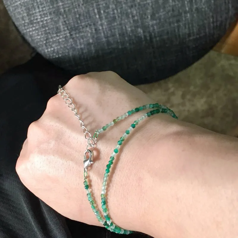 Натуральный камень розовый кварц аметистами 2 3 мм Ювелирные наборы с маленьким