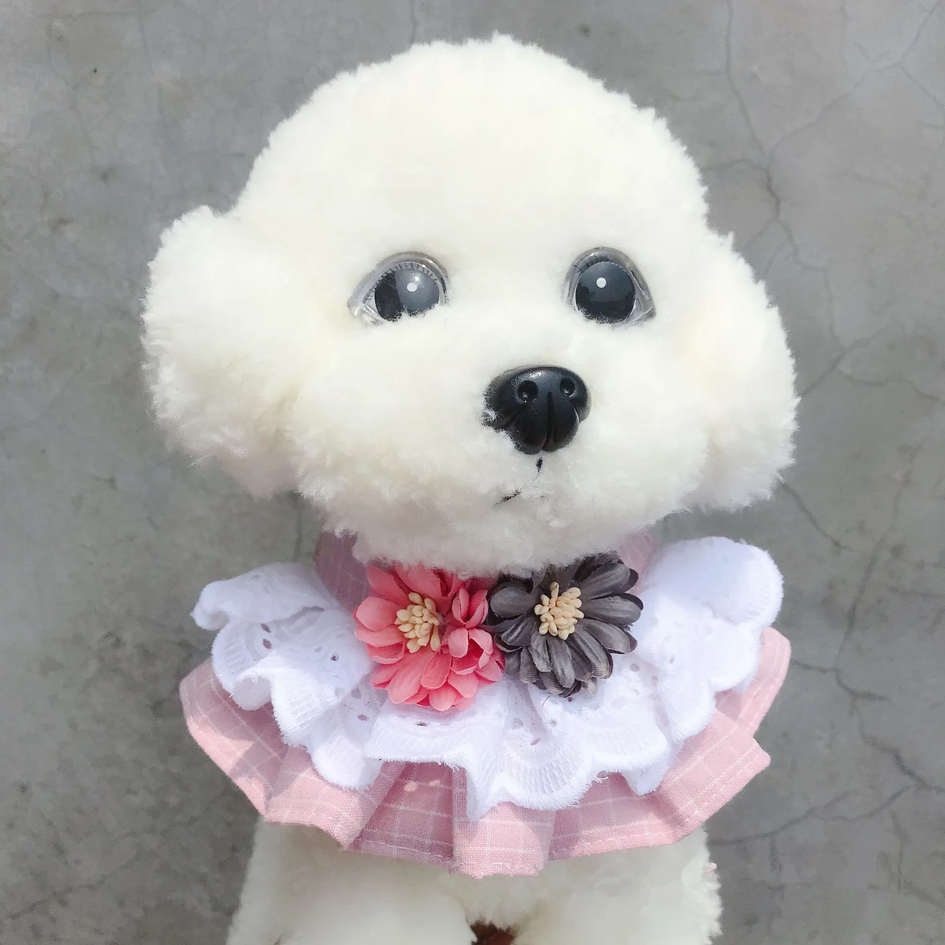 Ошейник для домашних животных модный шейный воротник с милым цветочным кружевом