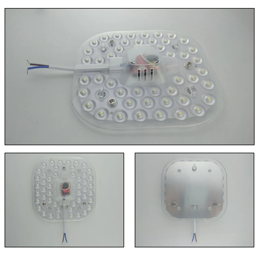 Потолочные лампы светодиодный модуль освещения 12 Вт 18 24 сменный потолочный