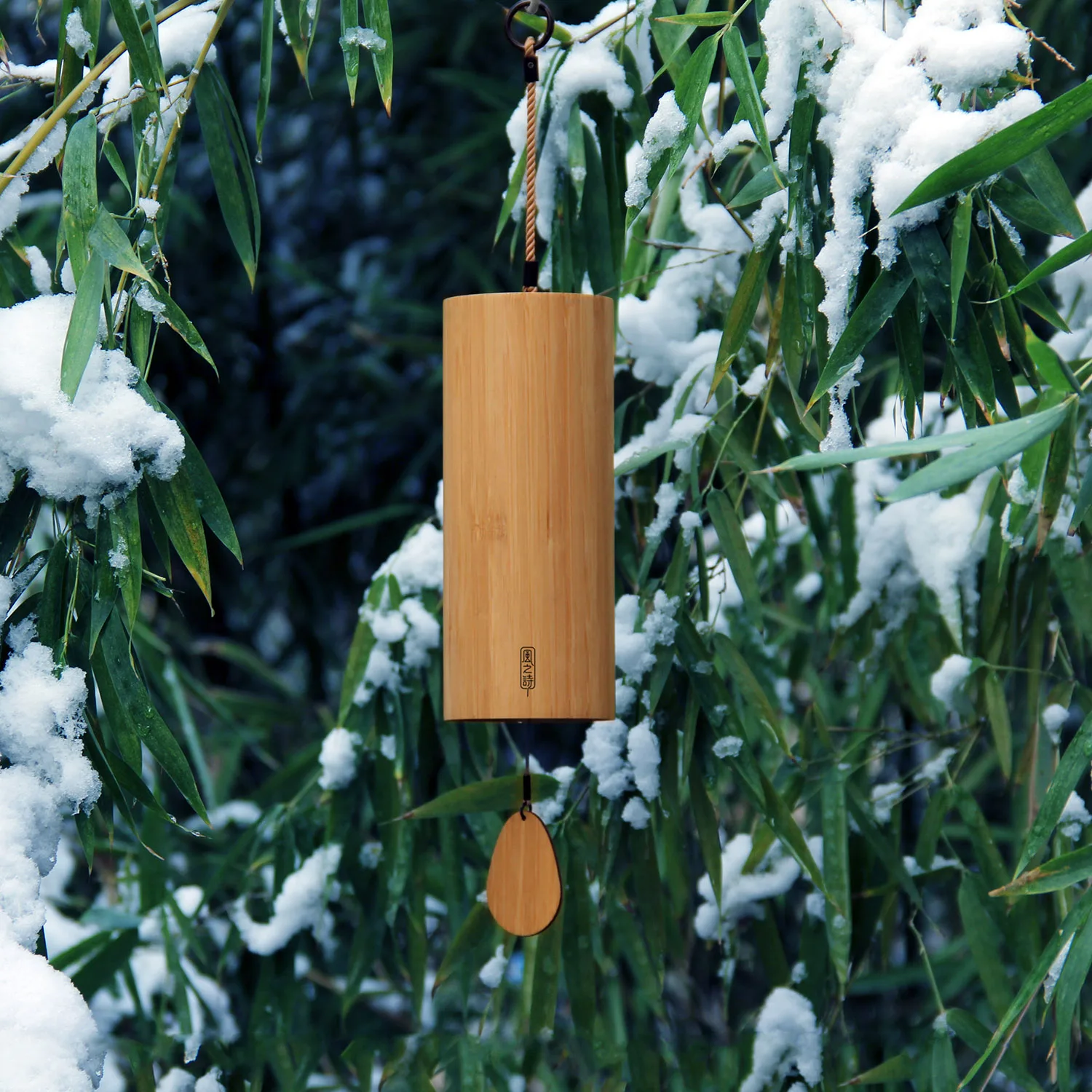 

Bamboo Wind Chimes Windchime Windbell for Outdoor Garden Patio Home Decoration Zen Meditation Relaxation Chord G-B-D-C 3 styles
