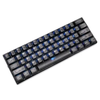taihao smoky quartz cubic abs doubleshot keycap translucent cubic type for mechanical keyboard color of dark grey colorway
