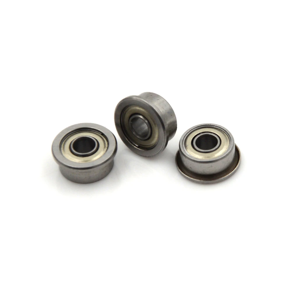 

2018 New 10pcs/Lot F693ZZ F693 ZZ 3x8x4mm Flange Bearing Deep Groove Ball Bearing Mini Ball Bearing Brand New