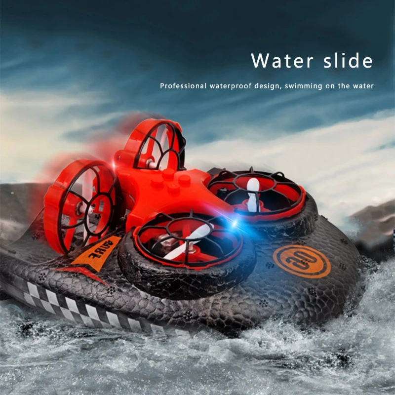 HX5D Новинка четырехосевой автомобиль Land/Sea/Air детские игрушки с дистанционным