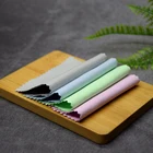 Салфетка для полировки ювелирных изделий, 200 шт.лот, 925 серебристая, двусторонняя, плюшевая, 8 х 8 см