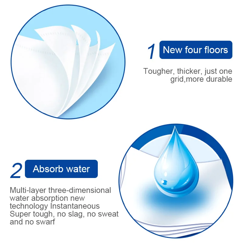 10 Rolls Comfortable Native Wood Pulp Toilet Paper Coreless Roll Household Soft Primary Color Towels | Дом и сад