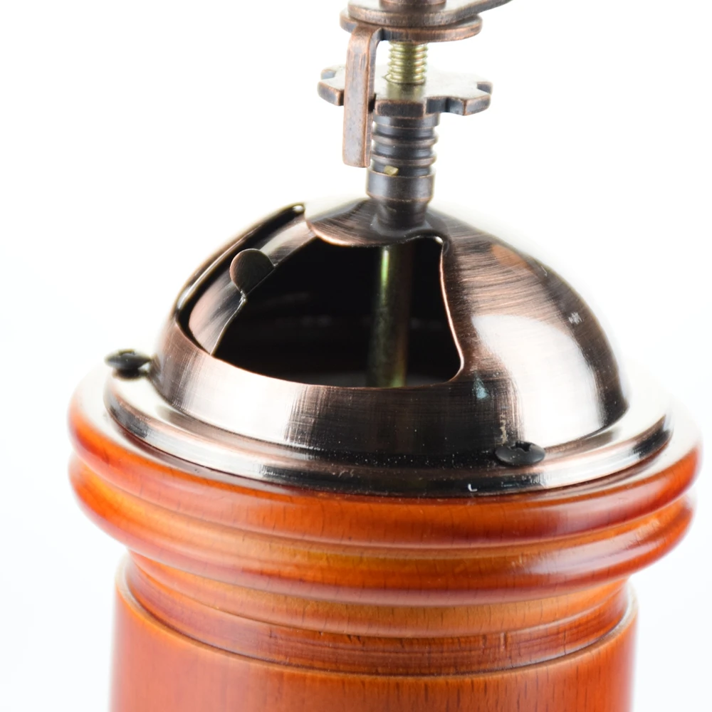 Ручная кофемолка ручная DDSKY винтажная деревянная под старину кофейная мельница