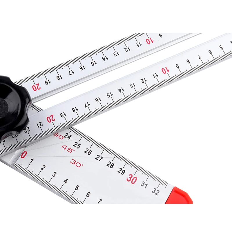 Angle Ruler Woodworking Scribe Drawing Marking Gauge 60CM Precision Measuring