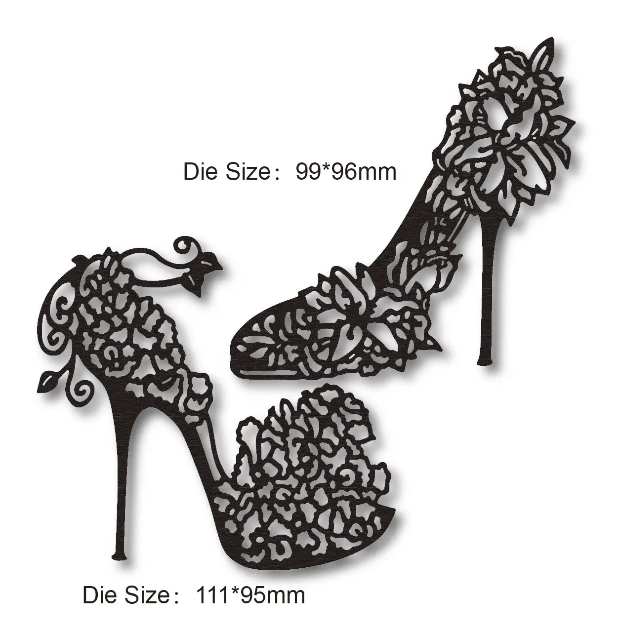 Новинка женские высокие каблуки металлическая высечка украшение железная