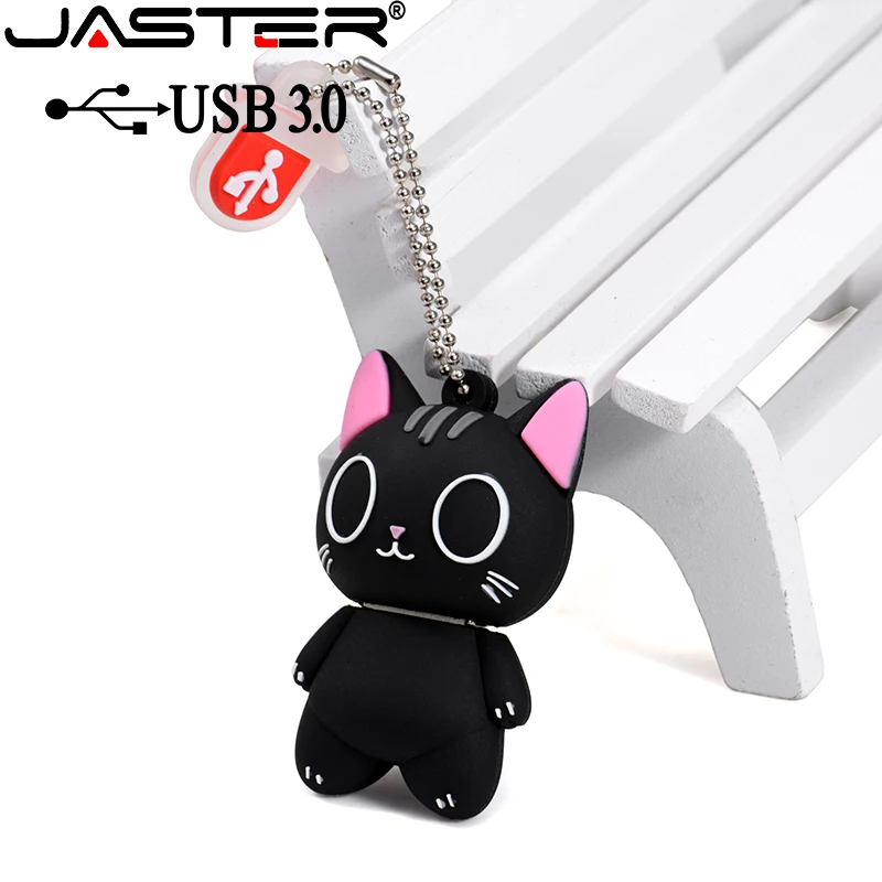 Usb флеш накопитель JASTER в виде мультяшного кота 4 128 ГБ|USB флэш-накопители| |