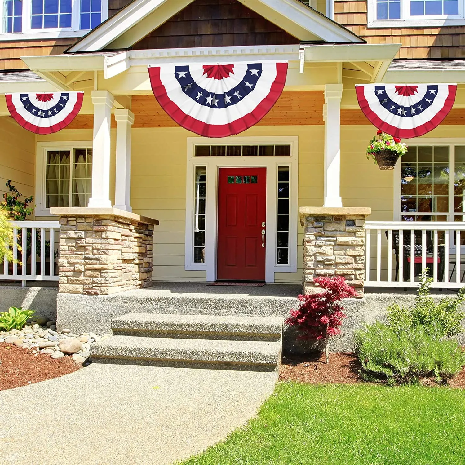 Уличное украшение день независимости Патриотический американский флаг США