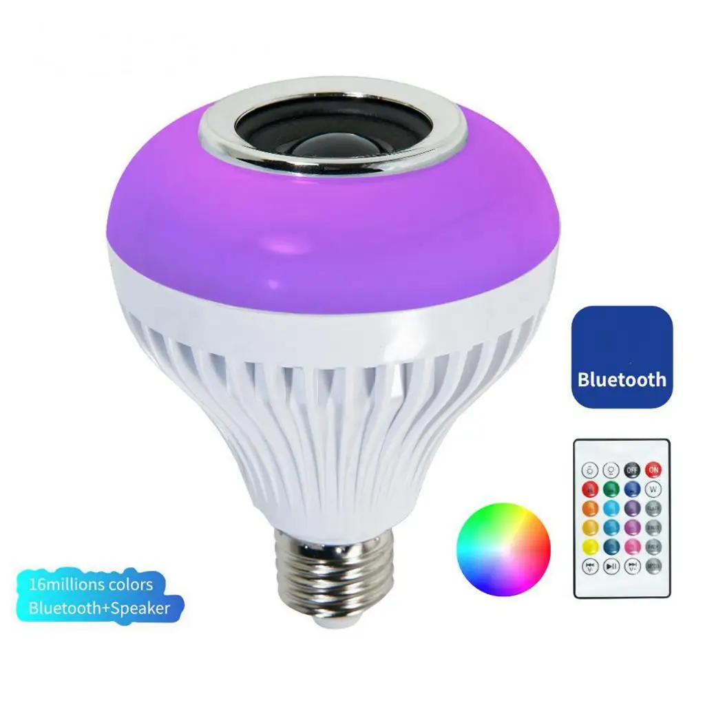 Беспроводная Bluetooth-колонка 5 Х5-7 Вт светодиодсветодиодный RGB музыкальная лампа E27