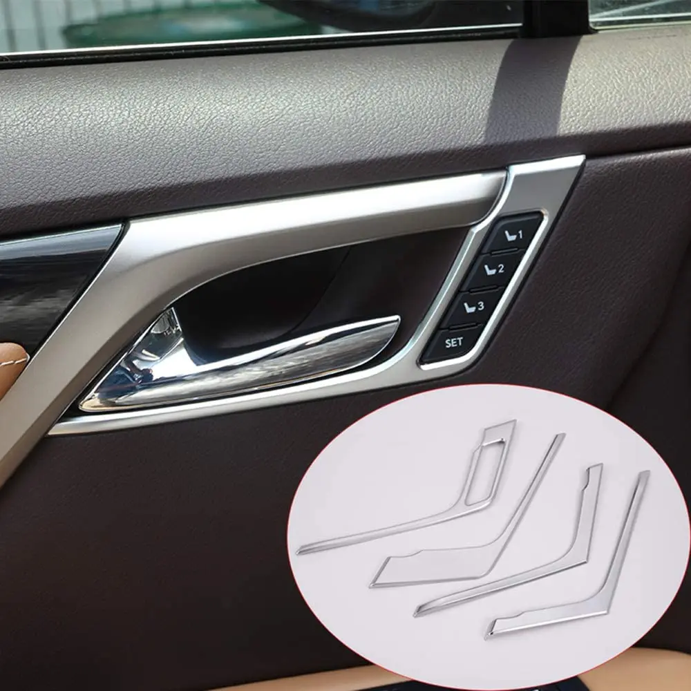 ABS Хромированная пластиковая Автомобильная внутренняя дверная ручка рамка