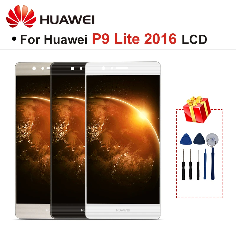 5 2 &quotдля HUAWEI P9 Lite экран VNS L21 L31 L53 ЖК дисплей сенсорный дигитайзер Запасные части