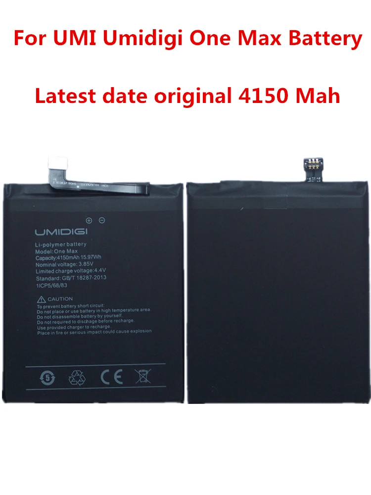 

4150mAh Hight capacity For UMI Umidigi One Max Battery Cell Phone Replacement Batteries For UMI Umidigi One Max +Tracking +Tools