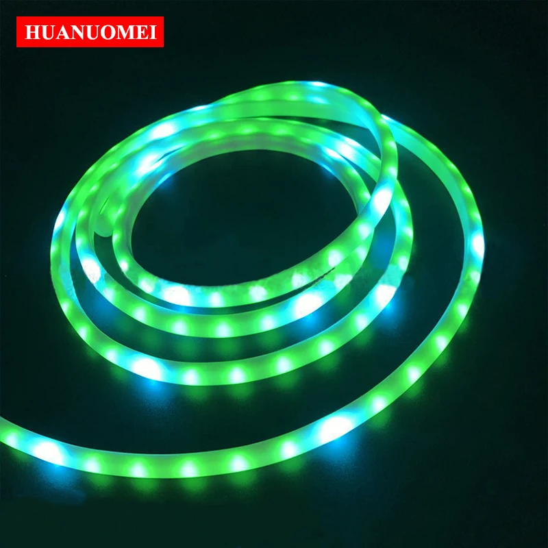 Неоновый гибкий светодиодный пиксельный светильник WS2811 5 м 60 светодиодов/м