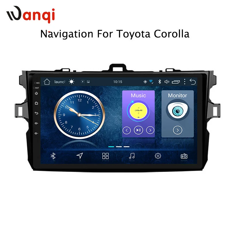 9 дюймовый android 8 1 автомобильный dvd GPS навигатор видеопроигрыватель экран для toyota