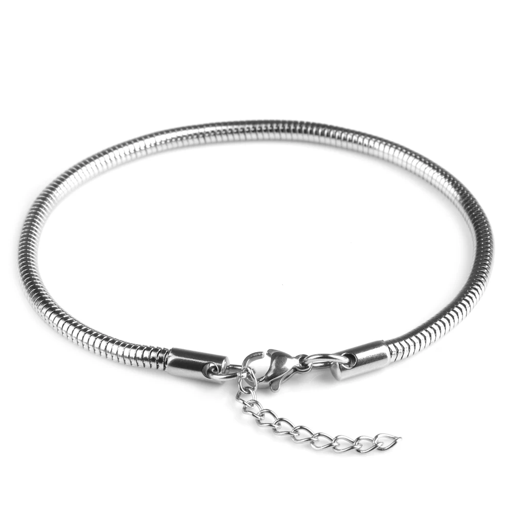 

High Quality Stainless Steel Chain Bracelet For Men Women New Trendy Simple Bracelets For Men Charm Jewelry Gifts