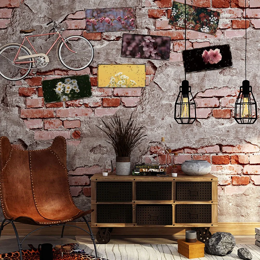 Настенные наклейки настенные Ретро античные номерные знаки светящаяся