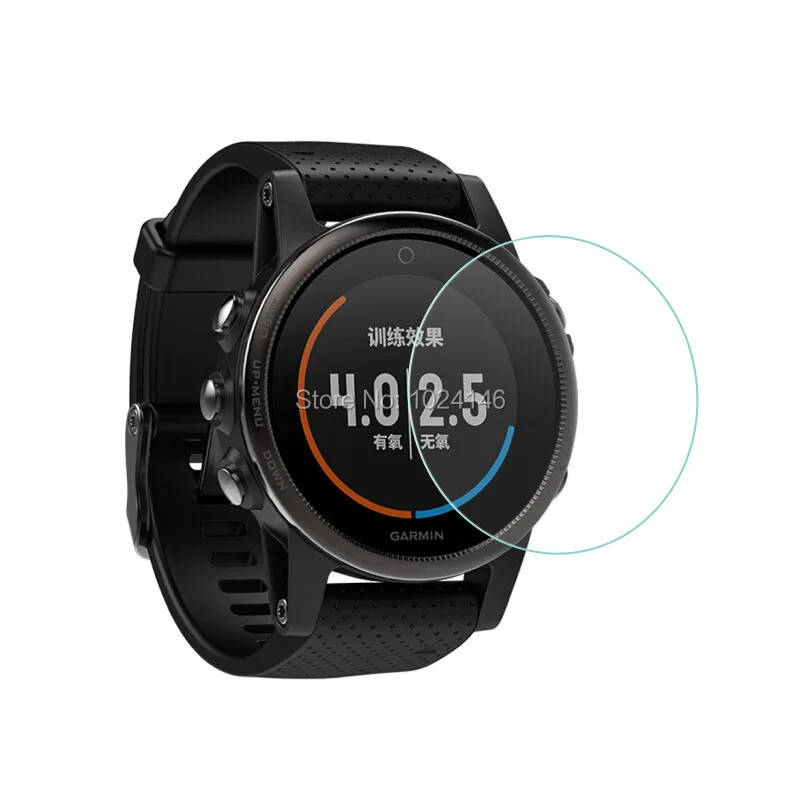 100 pcslot for garmin fenix 5s smartwatch new hd clear screen protector protective film guard with cleaning cloth free global shipping