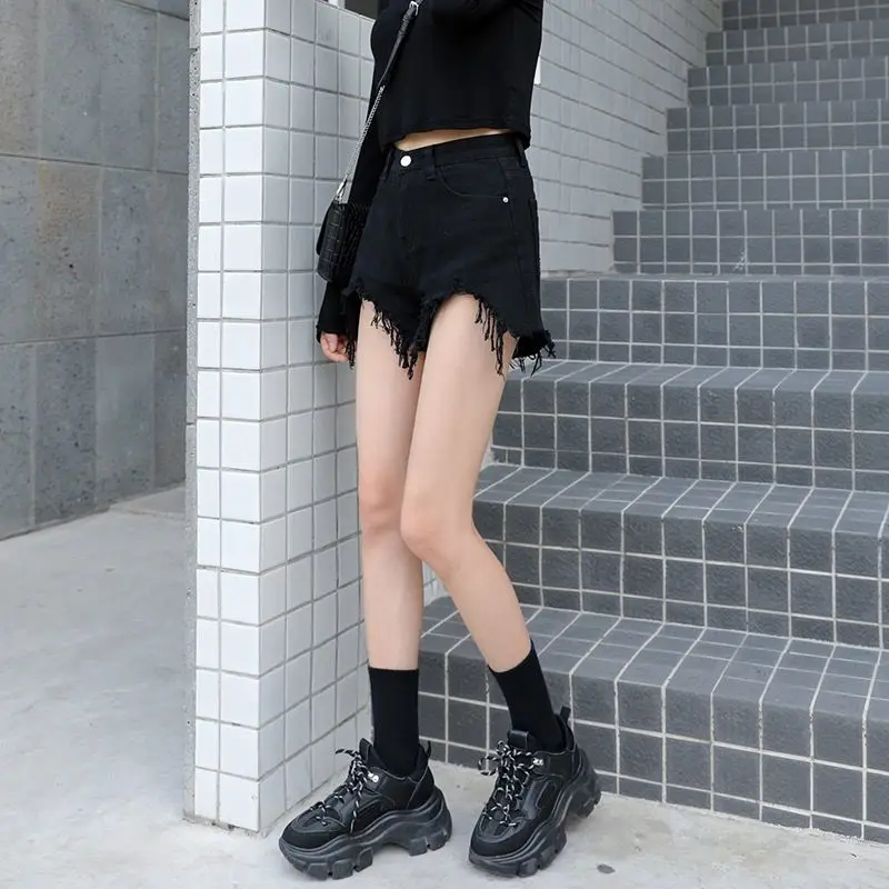 Женские джинсовые шорты рваные Короткие мини-джинсы летние женские джинсы для