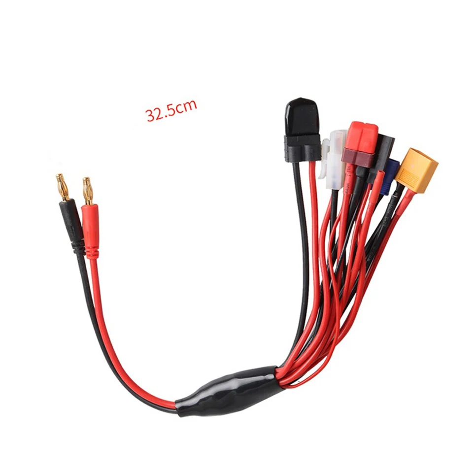 8 в 1 комплект зарядных кабелей B6 LiPo JST XT60 EC3 FUTABA TAMIYA T TRX Plug набор проводов для