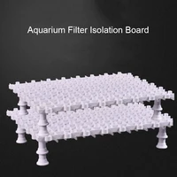 high quality filter accessories parts bottom isolation filter board clean tool for aquarium tank filter isolation board fender