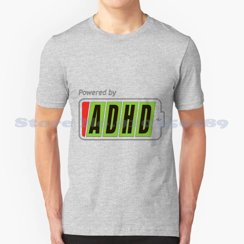 

Забавная Веселая футболка с надписью Power ed по индивидуальному заказу, с надписью Adhd H, с дополнительной интеллектуальной ограниченностью, с ...