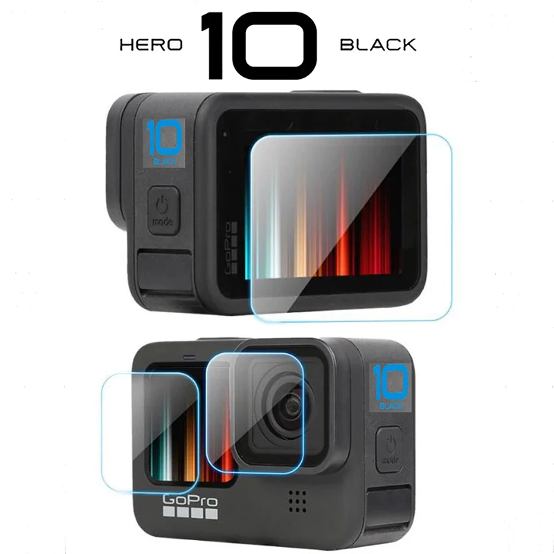 

Защитный чехол для экрана из закаленного стекла для GoPro Hero 10