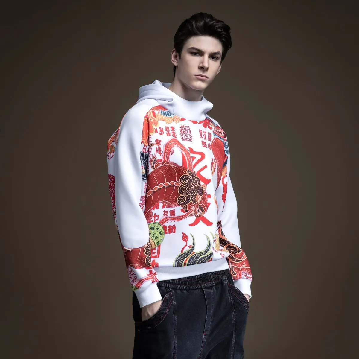 

Moletom Masculino Real Full Pinli Article Set Up The New Men's Cultivate Morality, Fall 2019 Sets Printing Hooded B193409297
