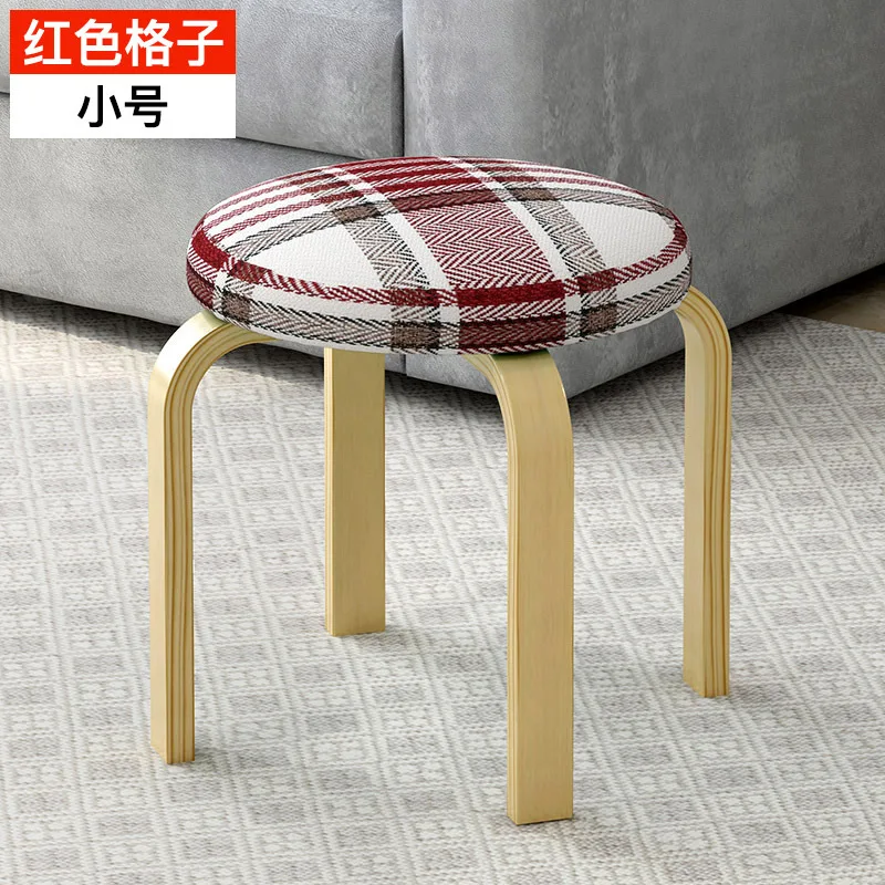 

New Bentwood Stools Backless Round Top Stackable Wood Stool for Kitchen Home garden living and Class room