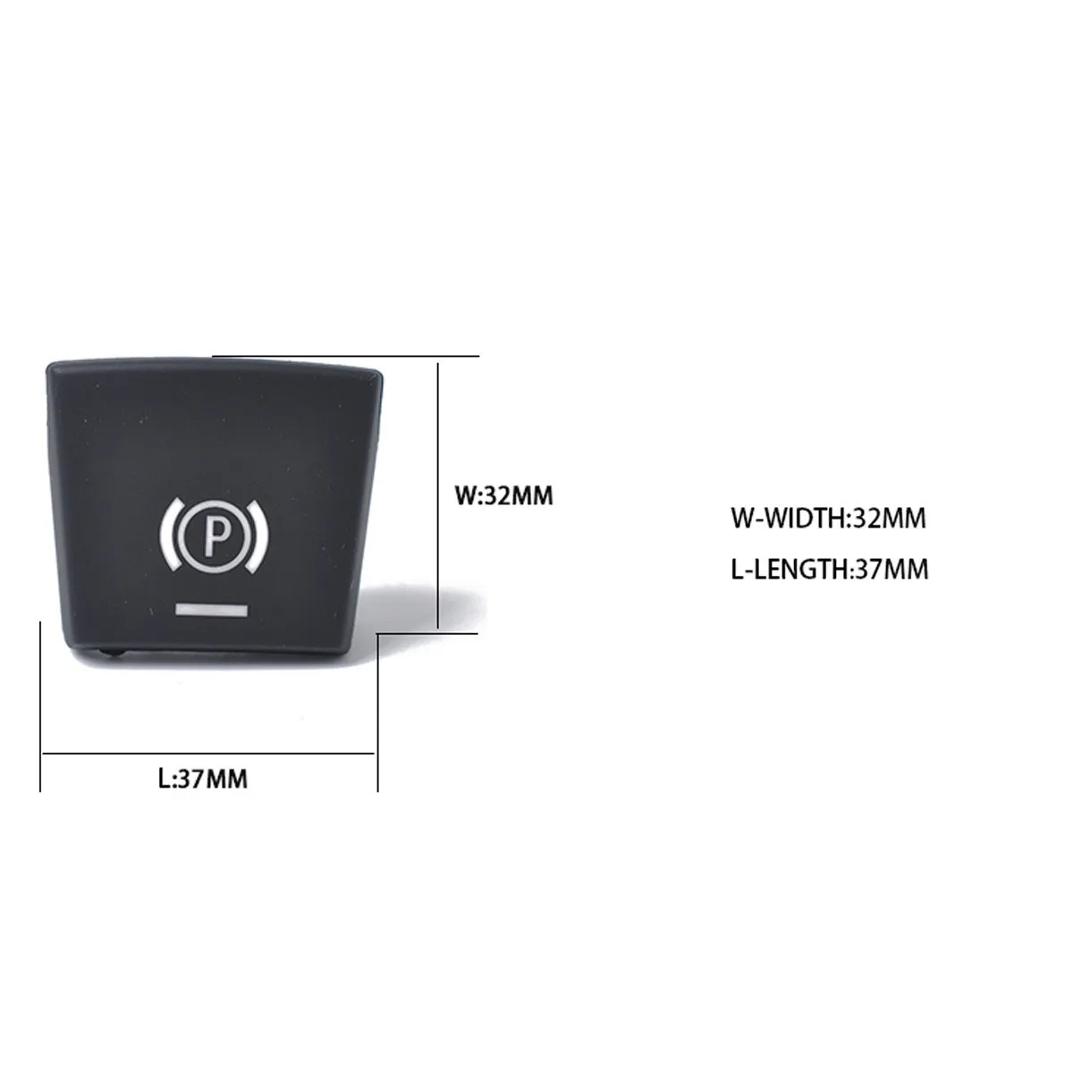 

Parking Brake P Button Switch Cover Car Handbrake Suitable for BMW 57 F01 F02 F07 F10 Car Accessories