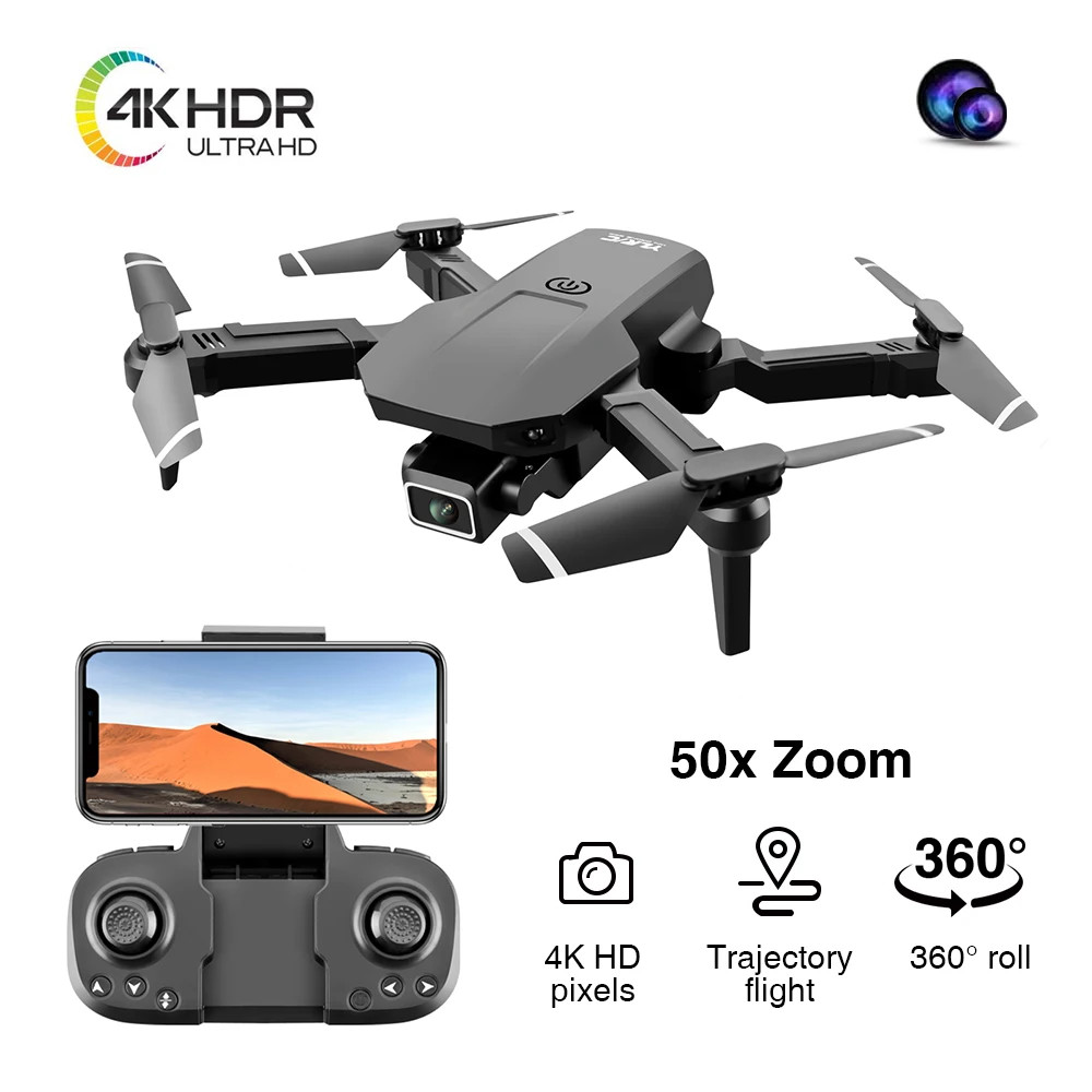 S68 Pro мини Дрон 4k HD широкоугольная камера Wi Fi Fpv с камерой видео Live Rc Квадрокоптер