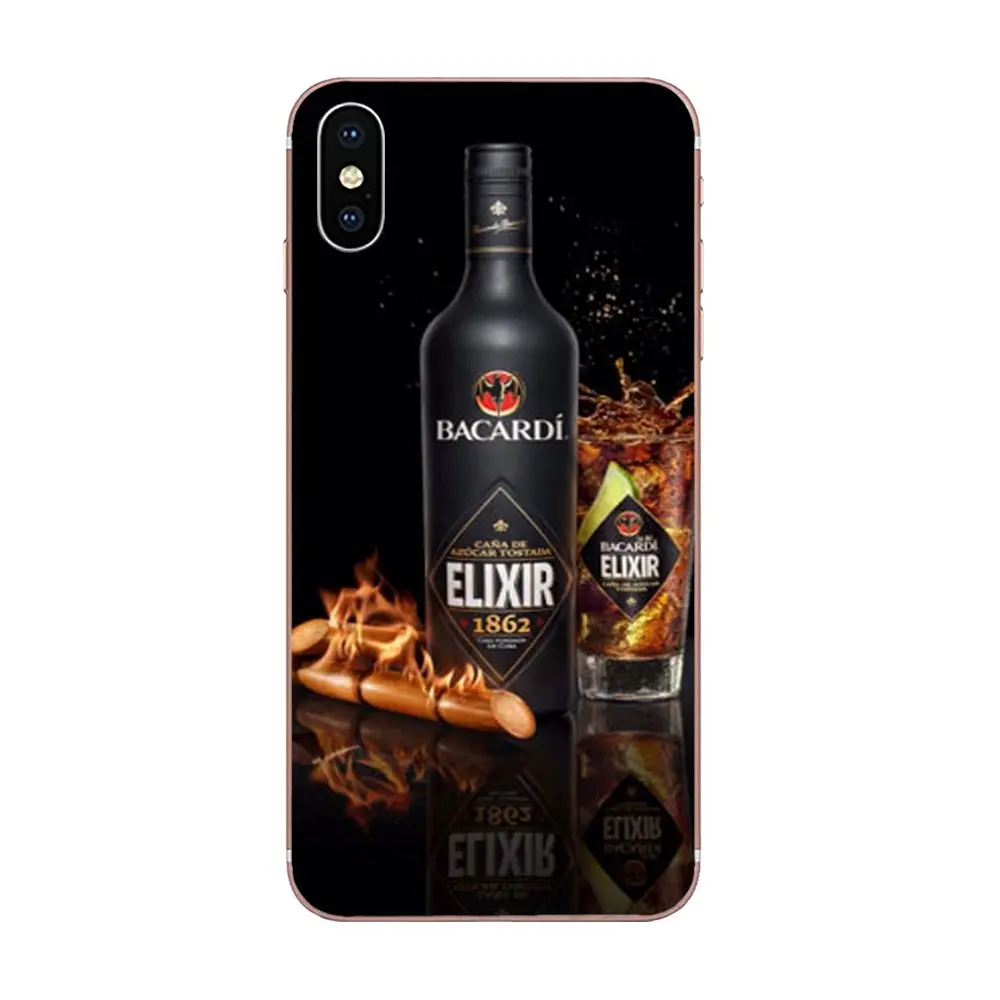 Bacardi Bat для LG K50 Q6 Q7 Q8 Q60 X Мощность 2 3 Nexus 5 5X V10 V20 V30 V40 Q Stylus ТПУ чехол с принтом |