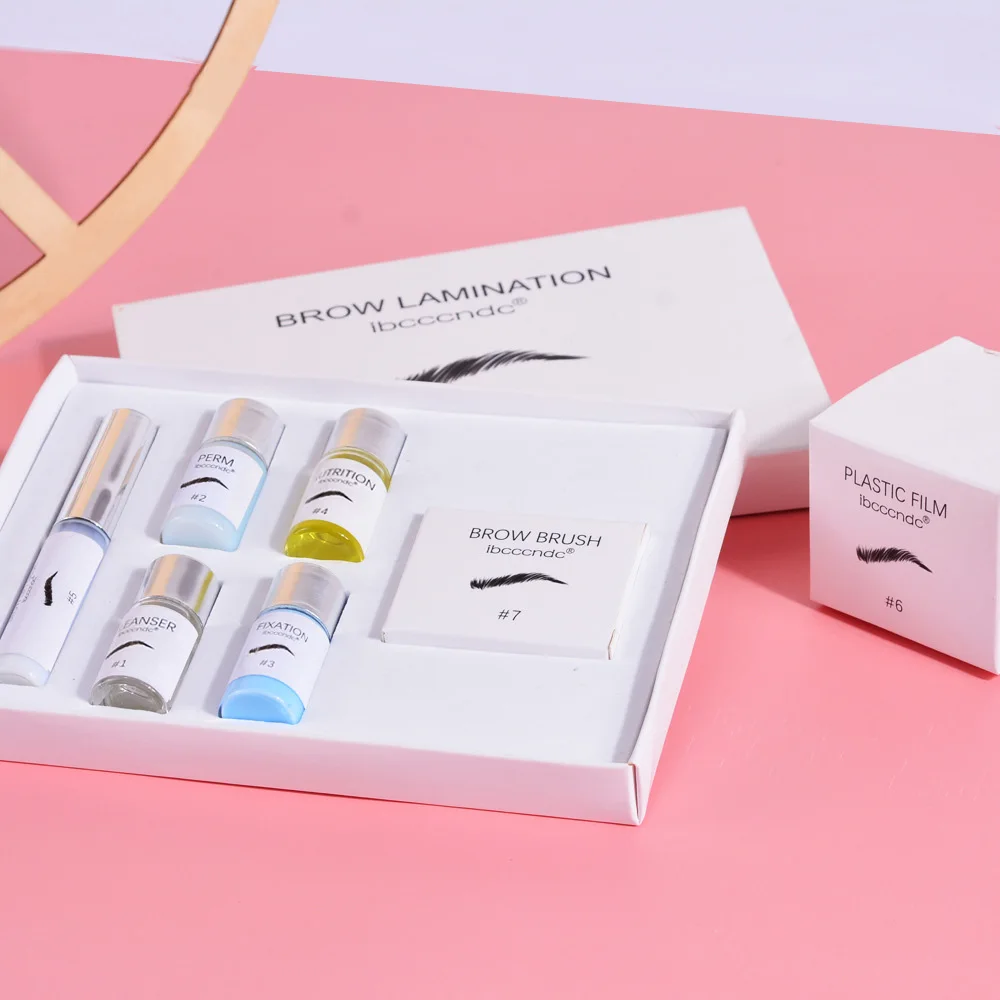 1 комплект полу пернамент browlift бровей ламинирование Набор для укладки волос