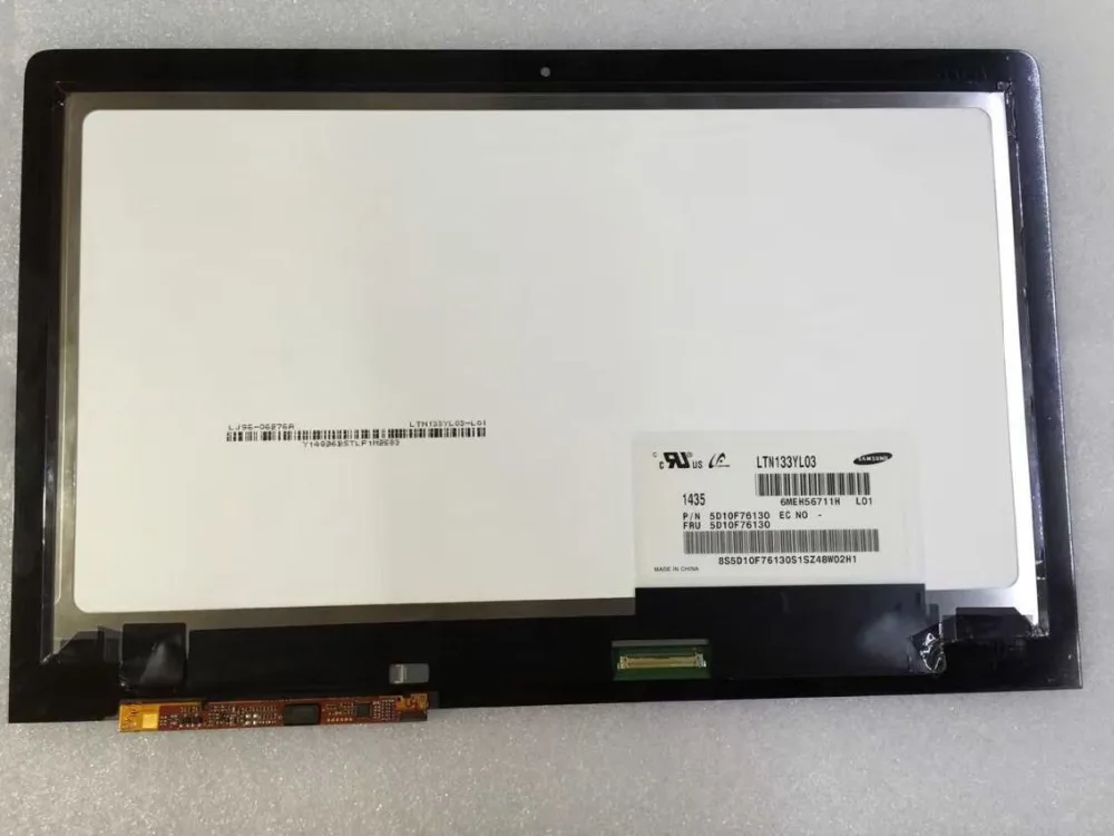Матрица ноутбука для lenovo Yoga 3 Pro 1370 80HE Lcd кодирующий преобразователь сенсорного