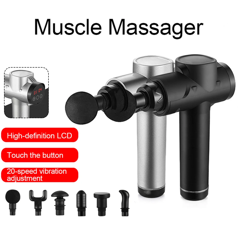 ЕС ручной перкуссионный массажер глубокий тканевый высокой интенсивности