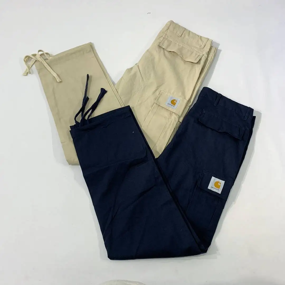 

2021 Spring And Autumn Summer Multi-Pocket Casual Comfortable Overalls mens clothing pants men pants