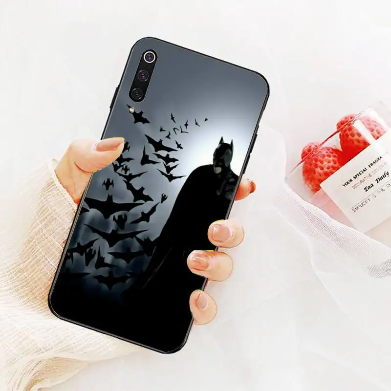 

Batmans Hero Super Phone Case For Redmi 9A 8A 7 6 6A Note 9 8 8T Pro Max Redmi 9 K20 K30 Pro Black Silicone Soft TPU Case
