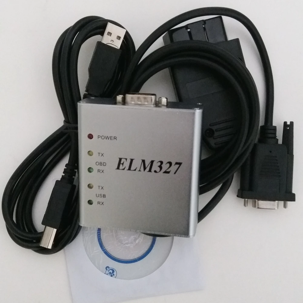 ELM327 USB алюминиевый Металл 25K80 PIC18F25K80 CP2102 OBD2 ELM 327 CAN BUS сканер OBDII считыватель кодов