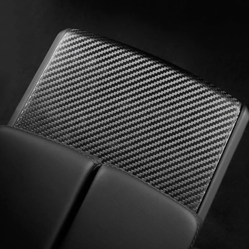 

Car Rear Armrest Box Plate Armrest Panel Trim Cover with Rear Air Vent Cover fABS Plastic Air Conditioner Vent Cover
