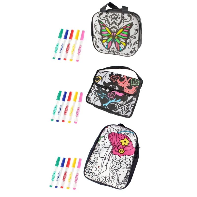 

Сумка-тоут с граффити, пазлы антистресс, экологически чистые обучающие игрушки для детей, «сделай сам», художественные изделия с рисунком