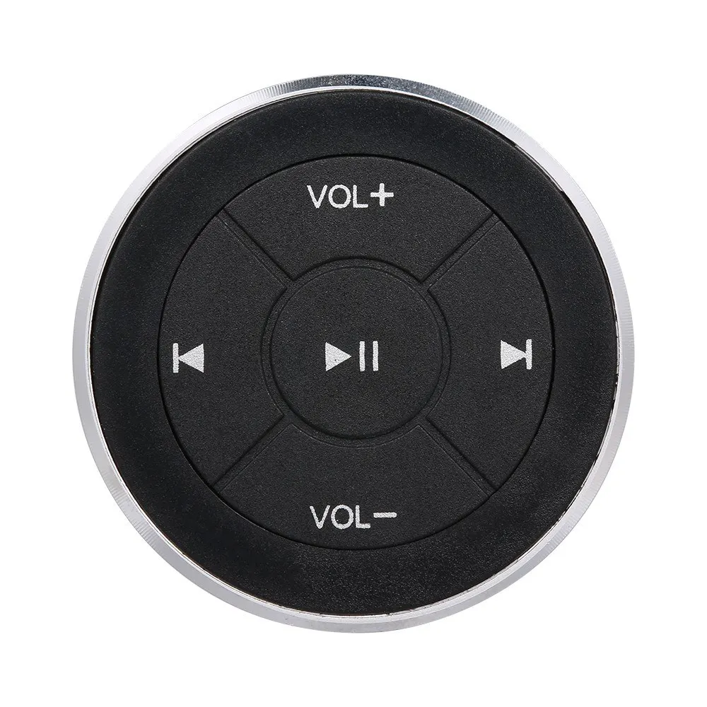 BT-005 Wireless Media Button Bluetooth 3.0 Remote Control for Car Steering Wheel Motorcycle Bike Music Play Media Controller for