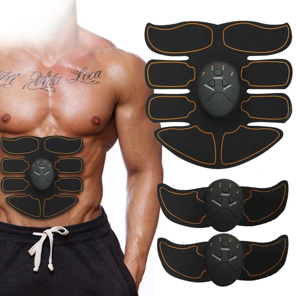 Manooby эффективный EMS фитнес-тренажер для мышц брюшной полости портативная батарея