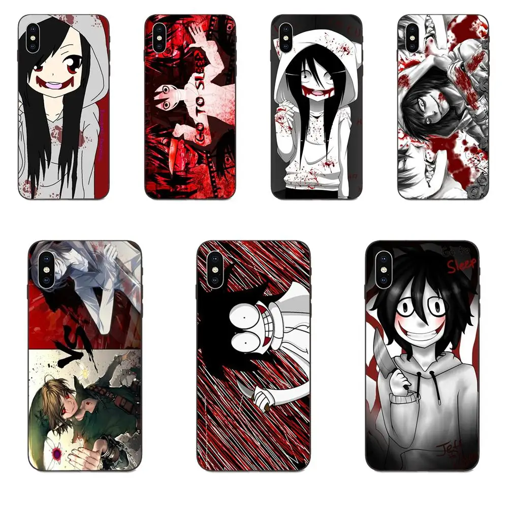 Популярный аниме Jeff The Killer Girl Для Huawei Mate 9 10 20 P8 P9 P10 P20 P30 Lite Mini Play Pro P smart Plus Z 2017 2019 |