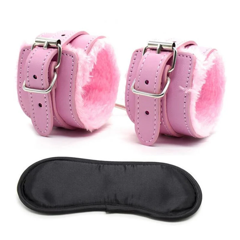 Сексуальные регулируемые наручники манжеты на лодыжку БДСМ бондаж секс-игрушки