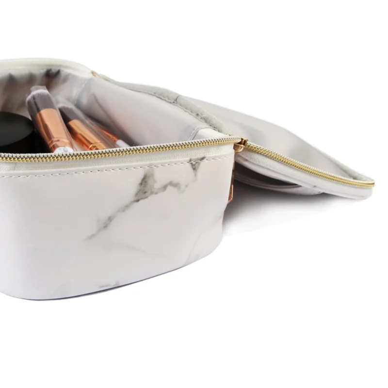 Модная многофункциональная мраморная коробка для путешествий держатель кистей
